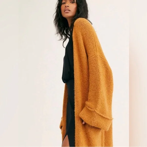 Free People Live in Tokyo Alpaca Blend Duster Cardigan - Picture 2 of 15